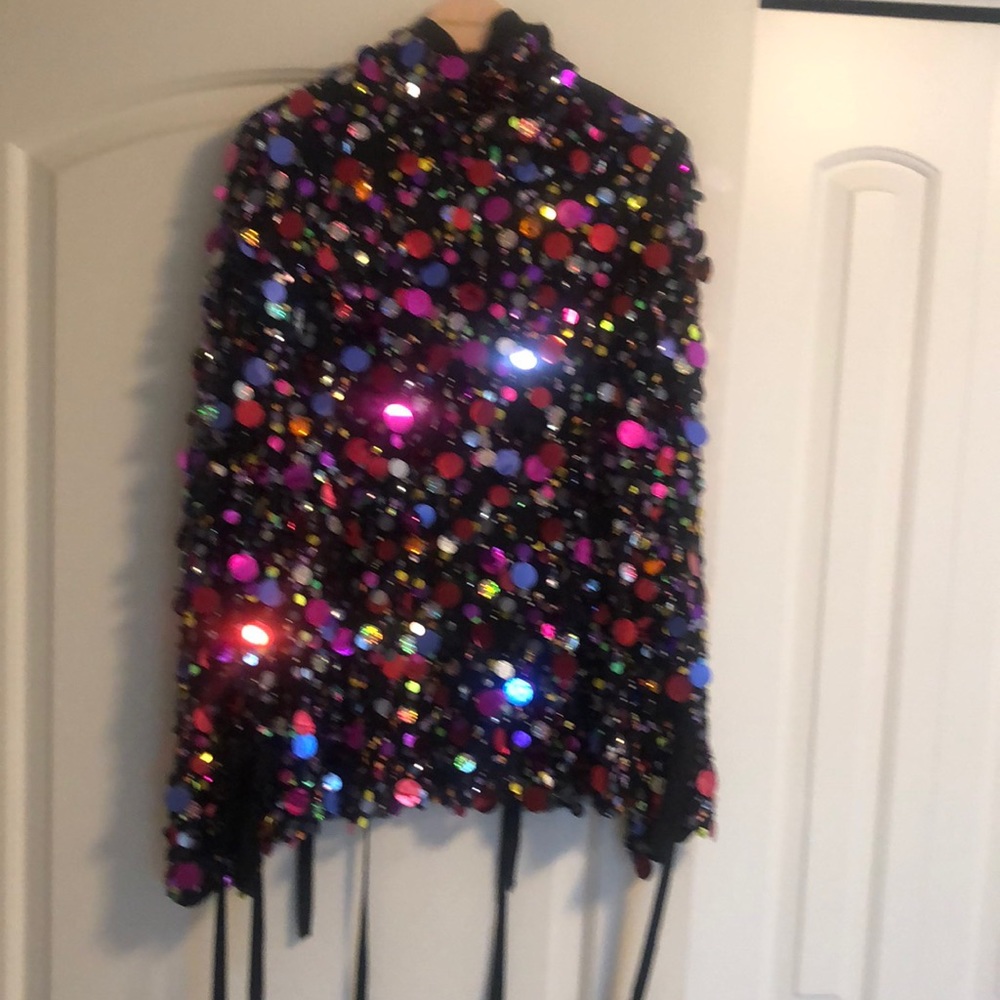 Stunning Designer Formal Carolina Herrera New York Statement Piece